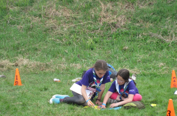 Louveteaux filles au Jamboree
